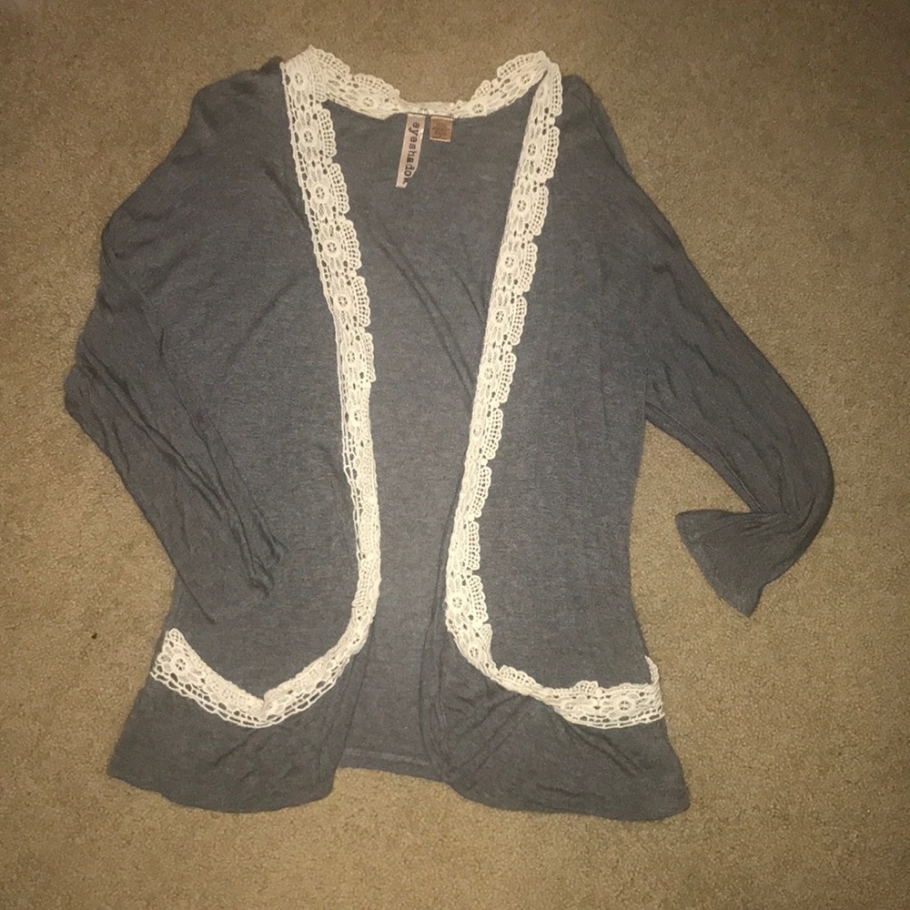 🌵🌵Gray Cardigan
